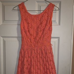 Cute Orange Summer Dress